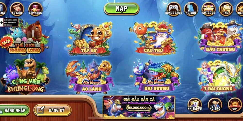5. Các tính năng game bắn cá online đổi thưởng Iwin68