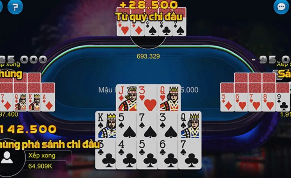 Cách thao tác khi chơi Mậu binh Iwin68 