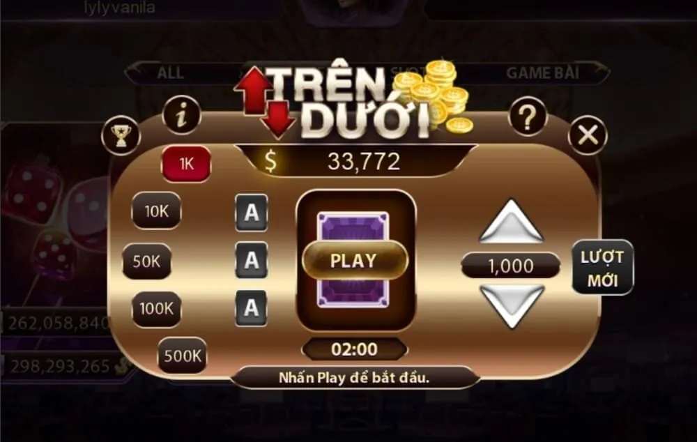 Sơ lược về trò chơi Trên Dưới Iwin68